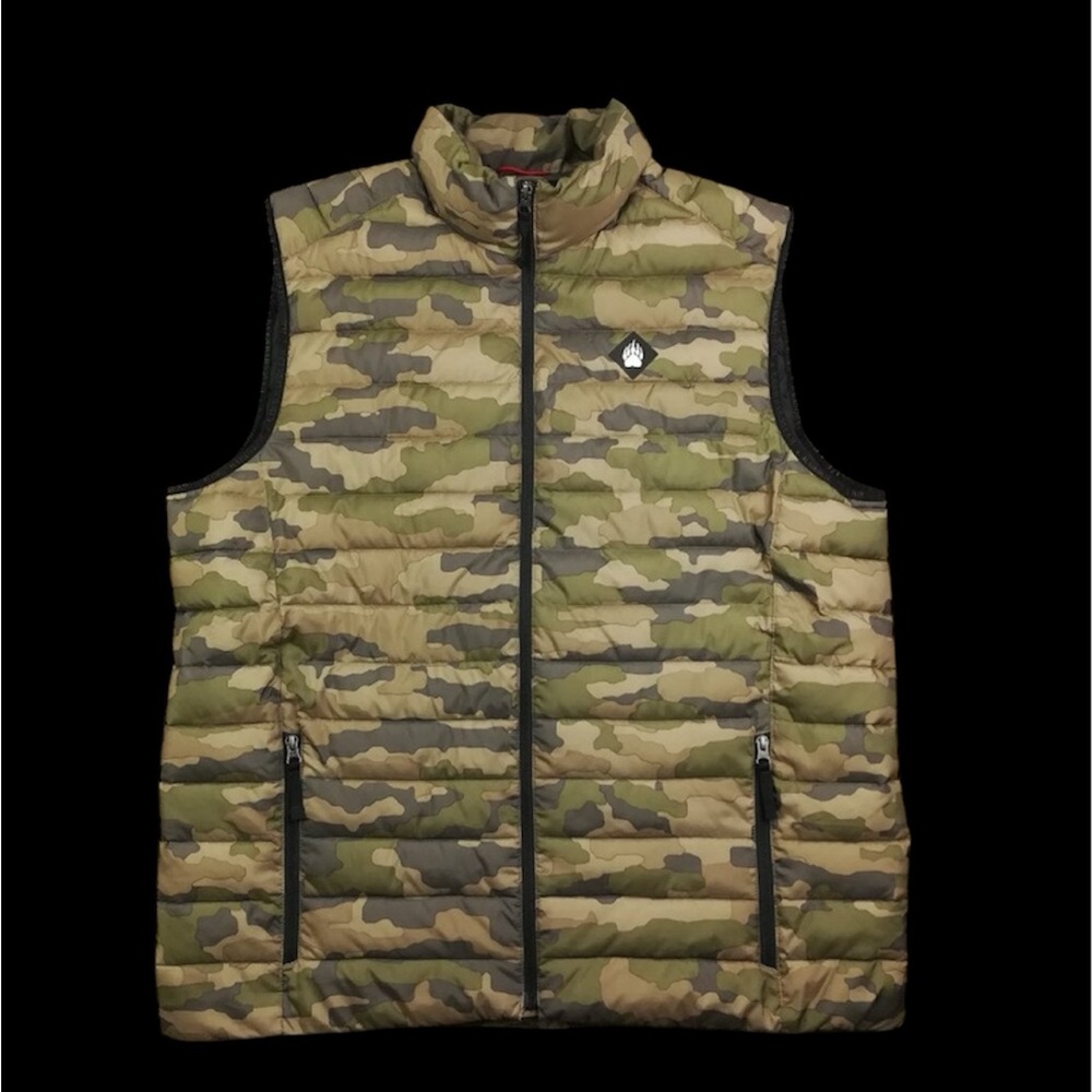 Duluth Alaskan Men's Camouflage Puffer Vest‎ XL